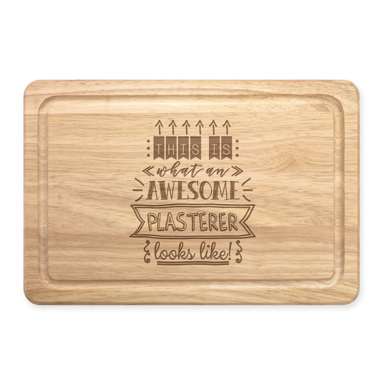 This Is What An Awesome Plasterer Looks Like Rectangular Wooden Chopping Board