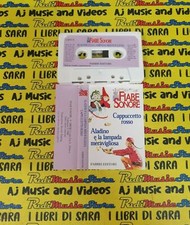 MC FIABE SONORE Cappuccetto rosso Aladino e lampada 1999 FABBRI no cd lp dvd vhs