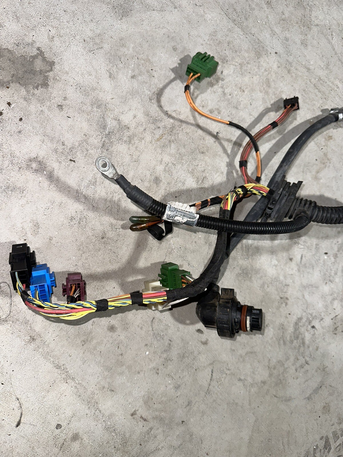 BMW 135I 335I N54 ENGINE TRANSMISSION WIRING WIRE HARNESS OEM 20072010