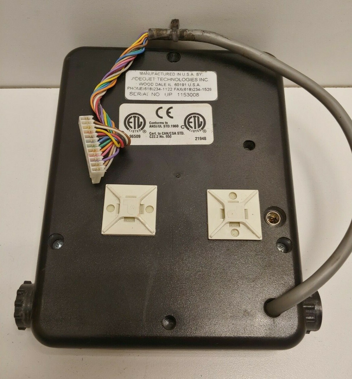 GUARANTEED! VIDEOJET MARSH UNICORN PRINTER CONTROLLER CONSOLE RP15906