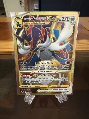 Pokémon Astral Radiance Hisuian Samurott VSTAR #209/189