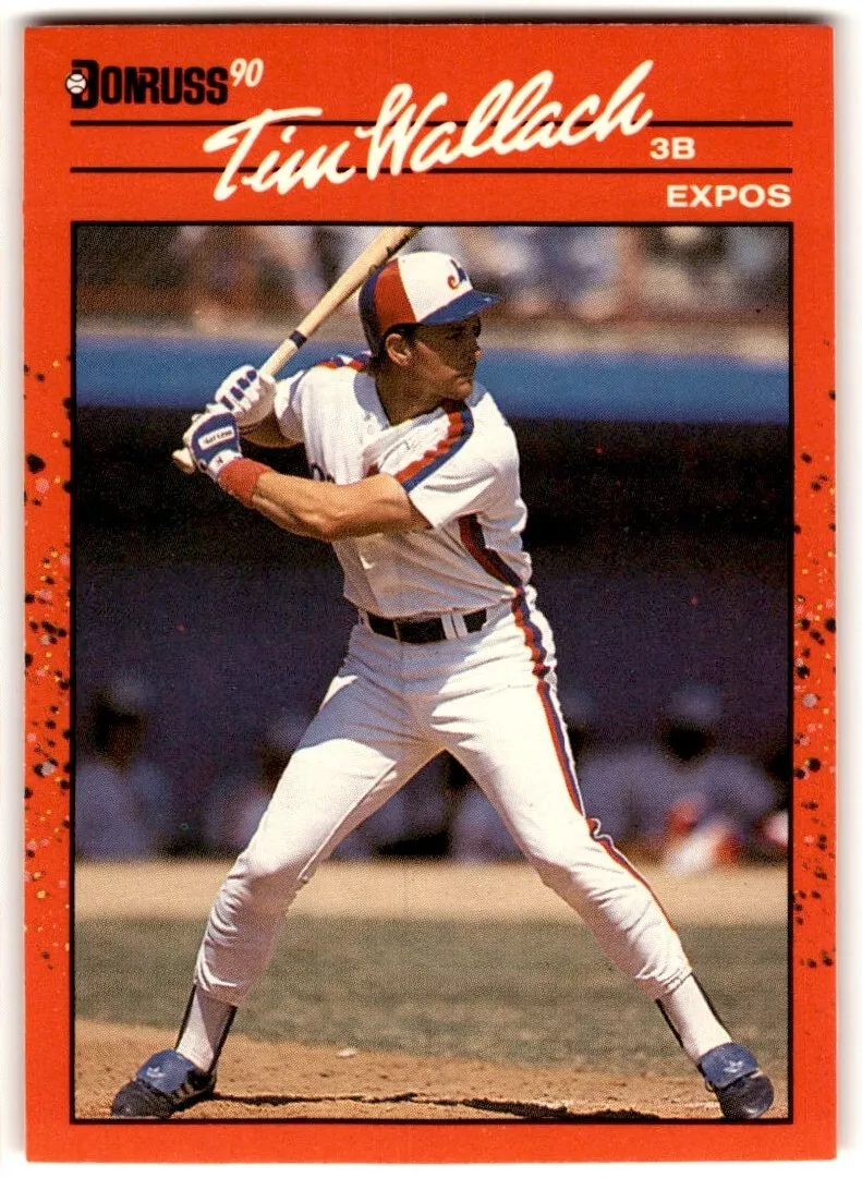1990 Donruss Tim Wallach #220 Montreal Expos