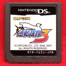 Gyakuten Saiban 3 Nintendo DS 2004 Capcom Japanese Games From Japan F/S