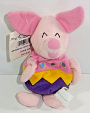 Disney Store Winnie the Pooh Easter Egg Piglet 8" Bean Bag Plush w/Tags
