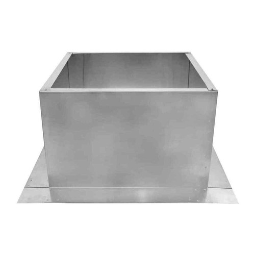 Aluminum Roof Curb Is 19 W X 19 L X 12 In. H Extension Provides Platform Mount - Picture 13 of 24