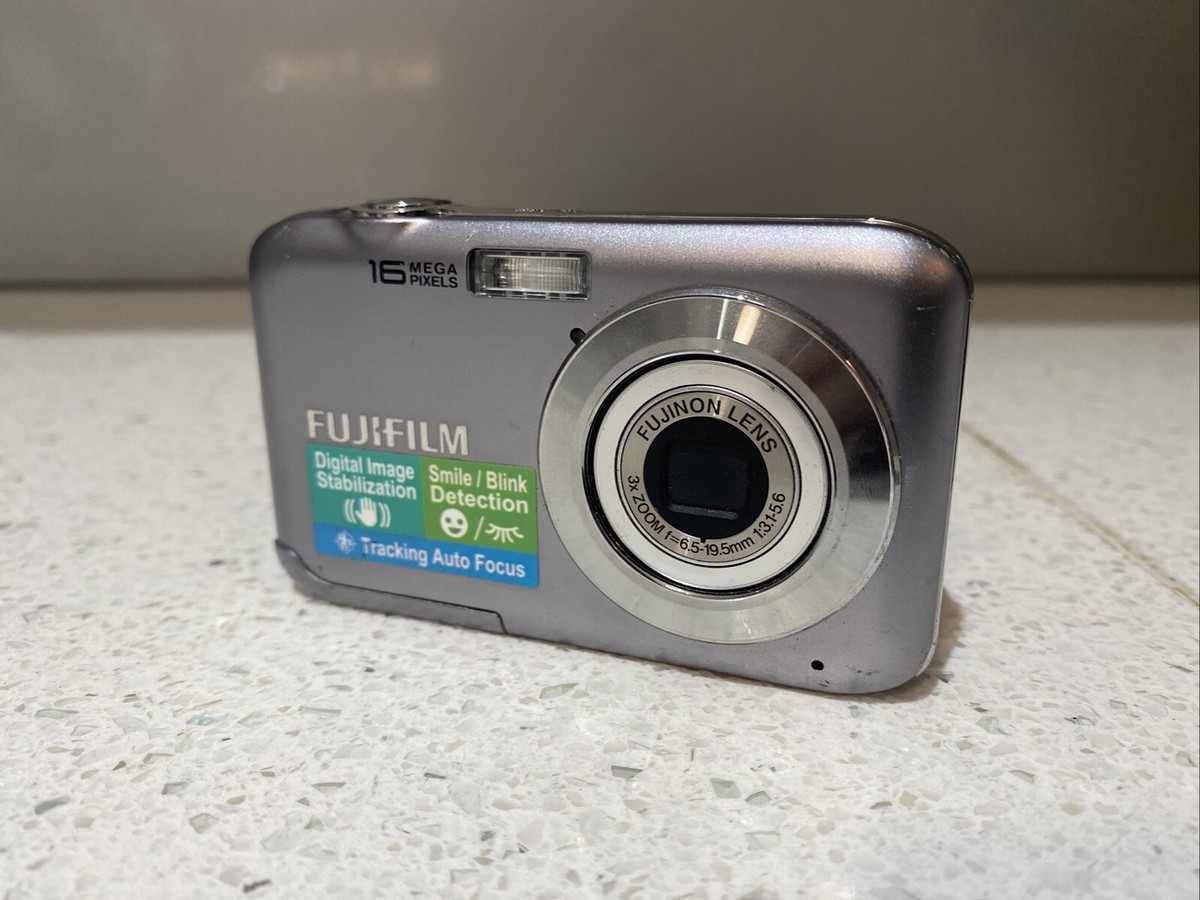 Fujifilm Finepix JV250 16.0 MP Digital Camera - Silver - With