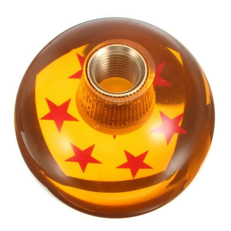 Perilla de cambio de marchas Universal Car SUV Auto 7 estrellas Dragon Ball 54 mm M12x1.25/M10x1.25 Foto 4 de 4