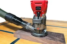 Dust Extraction Hose Adapters for Milwaukee 2723-20 Trim Router - Made in USA