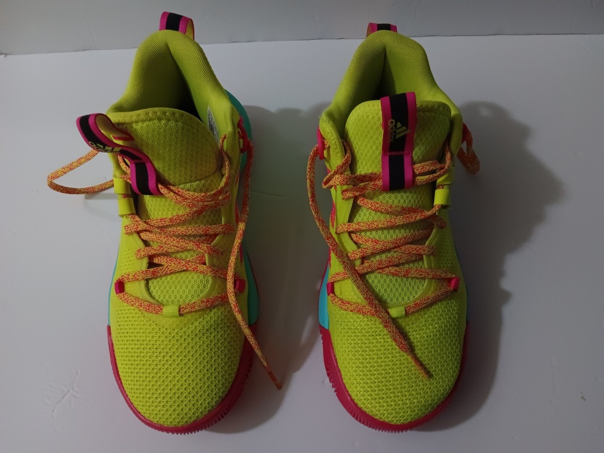 Size Adidas Harden Stepback Solar Yellow Shock Pink for