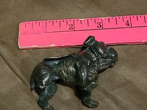 Fort Dearborn Metal Bulldog Souvenir-Leg Broken