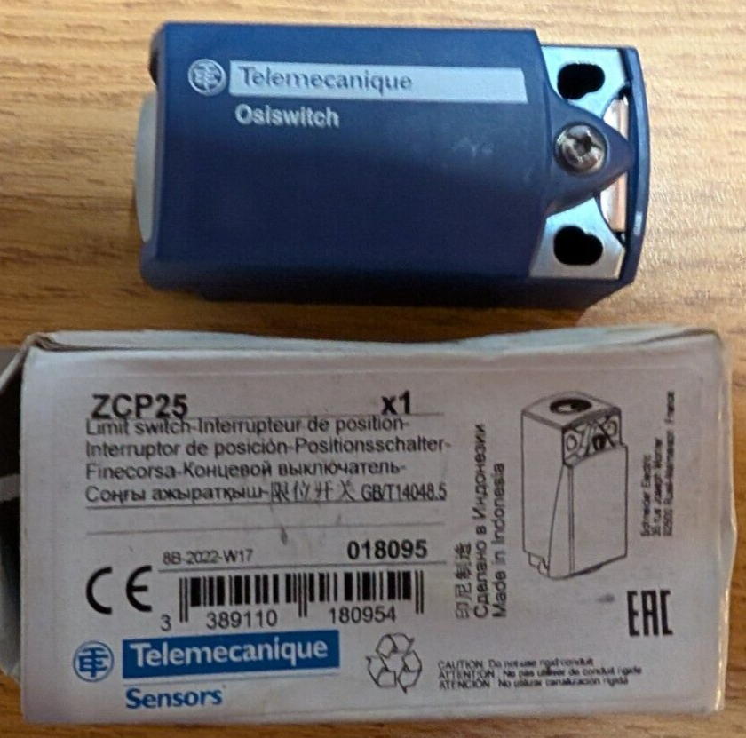 Telemecanique Sensors Zcp25 1Nc/1No Compact Limit Switch Body Nema