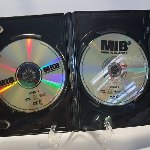 MIB Men in Black Trilogy DVD 2 Disc Sony PG-13 Widescreen - Picture 2 of 4