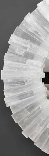 Selenite Mirror, Living Room Miror, Bathroom Mirror, Wall Hanging Mirror - Picture 2 of 4