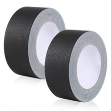 Gaffers Tape Matte Black Gaff Tape Waterproof, No Residue, Nonreflective