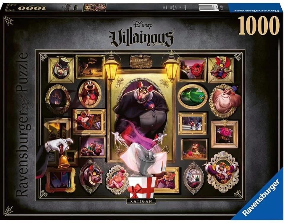 RAVENSBURGER PUZZLE*1000 TEILE*DISNEY VILLAINOUS SCHURKEN*RATIGAN*OVP