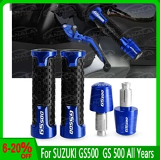 For SUZUKI GS500 GS 500 All Years Motorcycle Handlebar Grips Handl Grip End Plug