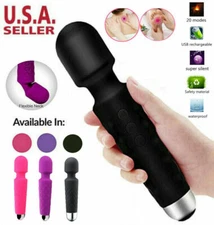 Multi-Speed Neck Full Body Personal Massage Wand Handheld Vibrator For Women Men