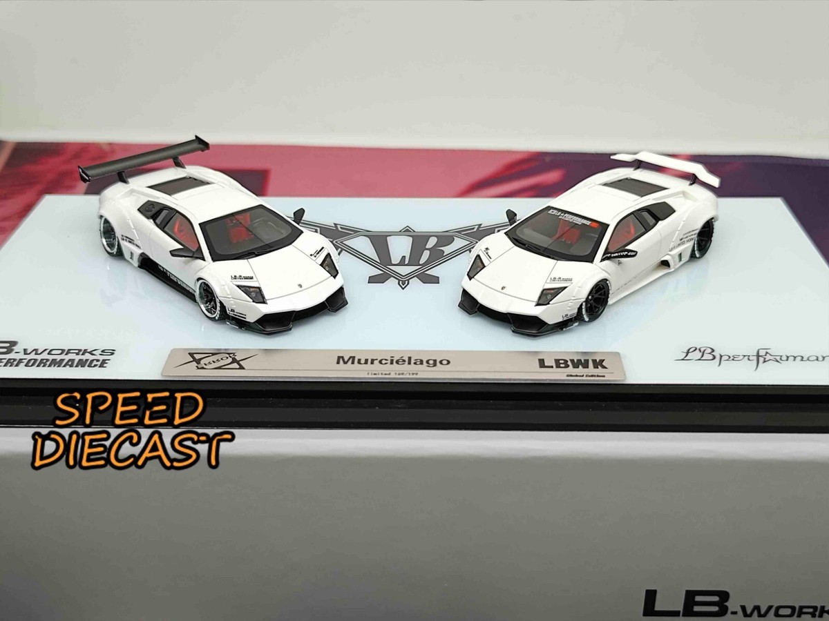 Error 404 1:64 Lamborghini Murcielago LP640 LBWK Pearl White