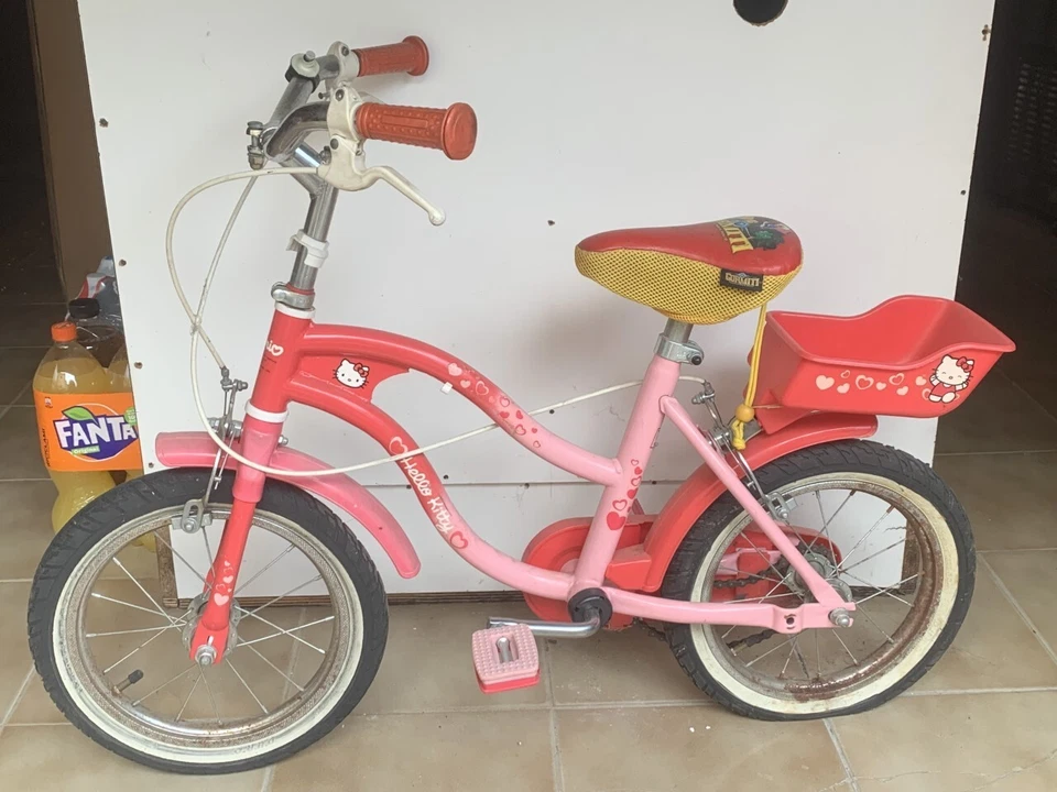 bici bimba  hallo kitty - Immagine 2 di 3