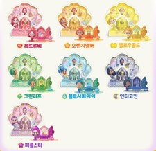 Rainbow Bubblegem Secret Door 7 Mermaid Princess Figures Official Toy Season2