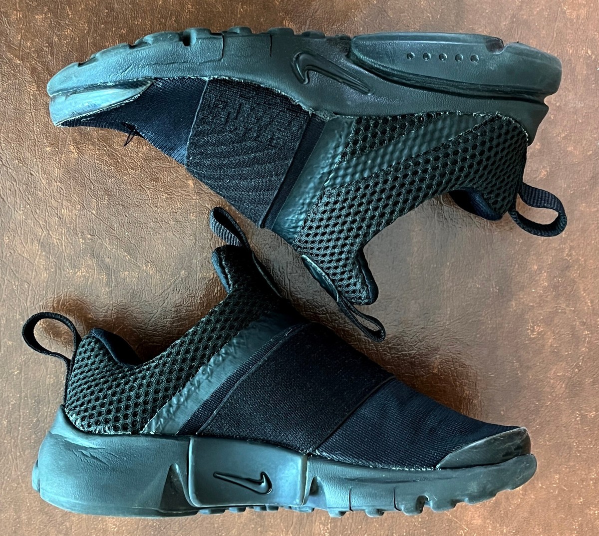 Nike Presto Extreme Triple Black Slip On Sneakers Shoes 870023-001