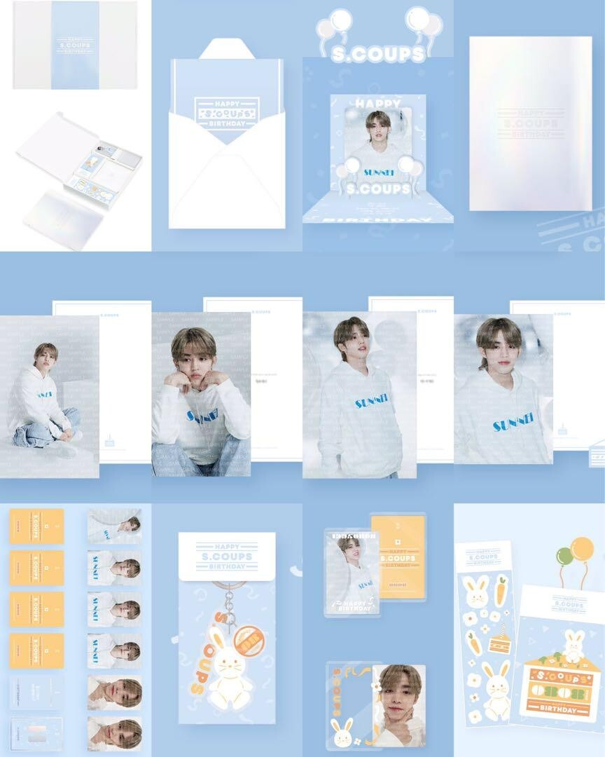 SEVENTEEN バースデイパッケージ　エスクプス SEVENTEEN HAPPY S.COUPS DAY BIRTHDAY PACKAGE BIRTHDAY BOX