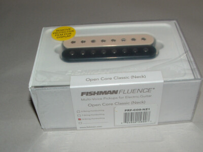 Fishman Fluence PRF-CO8-NZ1 8 String Open Core Classic Neck Pickup  ( Zebra) New