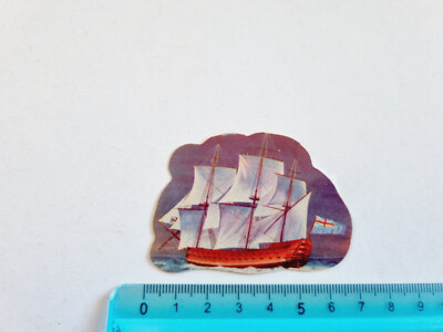 VINTAGE 80s ORIGINAL SHIP STICKER STICKER STICKER