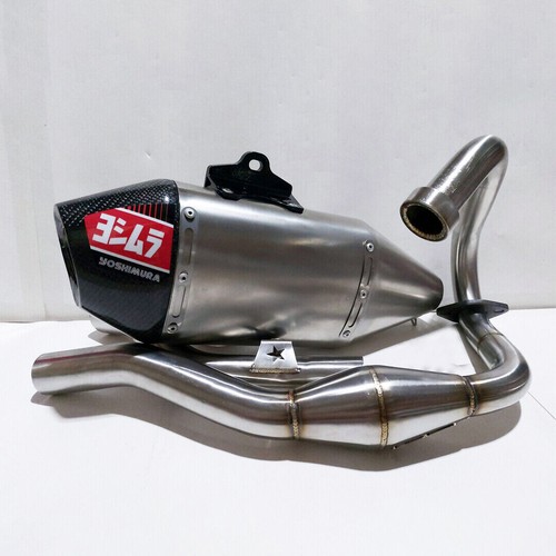 FULL SYSTEM EXHAUST PIPE RACING CARBON RS4 FIT FOR KAWASAKI KLX230L KLX230R - Picture 2 of 8