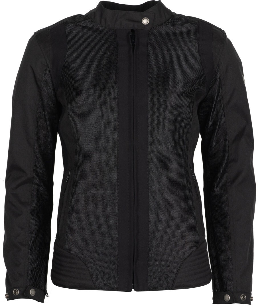 Veste blouson femme moto Helstons Lea Mesh noir textile respirant
