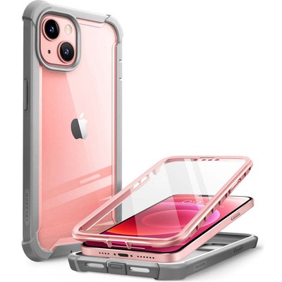 Handyhülle für iPhone 13 Case Cover Gepanzert Hybrid Supcase Hülle Tasche Rosa