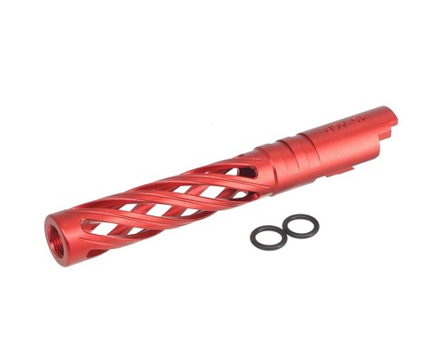 5KU aluminium. Pusta beczka zewnętrzna do Marui 5.1 Hi-Capa #GB-557 czarna srebrna złota - Zdjęcie 6 z 9