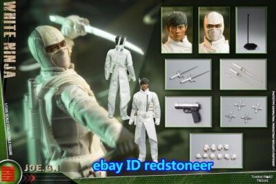 TWTOYS White Ninja (GI Joe Storm Shadow) 1/12 Scale Action Figure