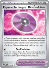 Carte Pokémon Capsule Technique: Dés-Évolution 177/182 EV04 Faille Paradoxe FR