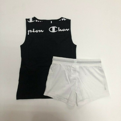 champion tank top and shorts set