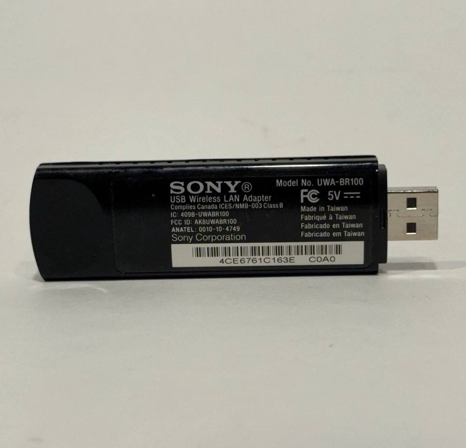 Adaptador USB Wi-Fi Sony UWA-BR100 con módulo LAN inalámbrico Dock Foto 4 de 4
