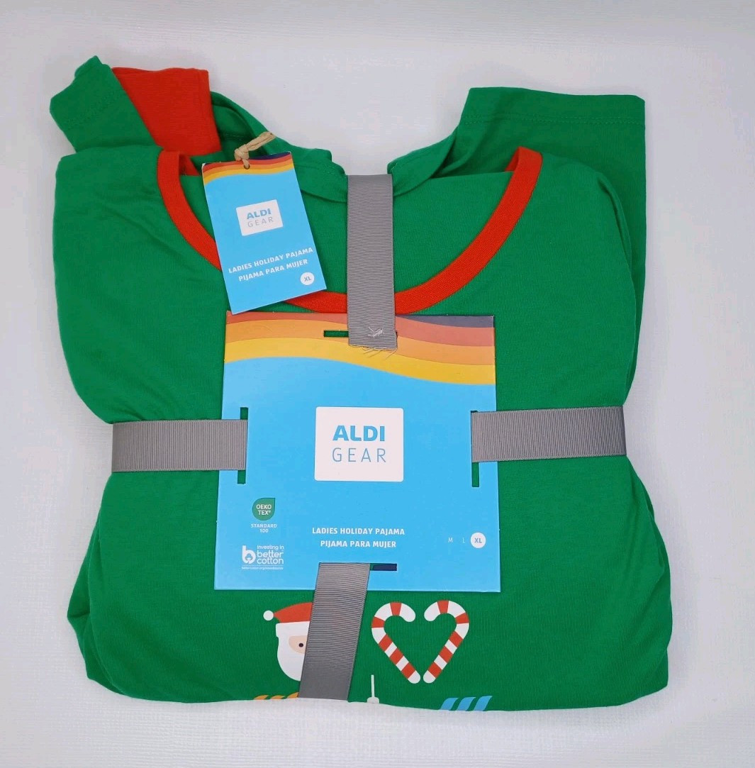 Christmas Sweaters Aldi Xmas Pjs ALDI Christmas Holiday Pajamas