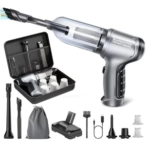 Car Vacuum Portable Cordless 18000PA High Power Mini Vacuum Cleaner 4-in-1