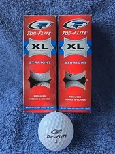 TOP FLITE XL Long Distance Golf Balls -2x 3 Ball Packs NEW