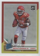 2019 Panini Donruss Optic Rated Rookie Red & Yellow Prizm Mecole Hardman Jr 0h3t