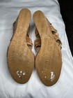 Donald J Pliner Cork Wedges Sandals SZ 9 — photo 6