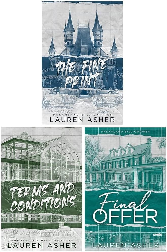 Lauren Asher Dreamland Billionaires Series Collection 3 Books Set (The Fine Pri