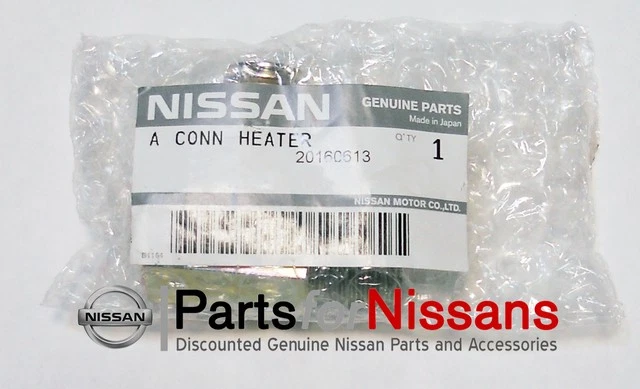 Nuevo conector de entrada de calentador Datsun genuino 240Z 260Z 280Z 280ZX OEM 27195-E4400 Foto 3 de 3