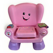 Fisher Price Laugh Learn Pink Smart Stages Chair Baby Toddler Learning Toy