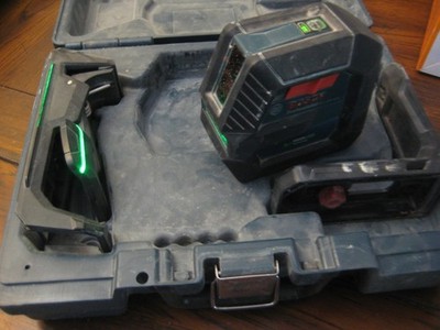 Bosch GLL100-40G 100-ft Green Self-Leveling Cross-Line Laser