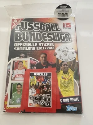 Starterpack OVP Fußball Bundesliga Stickerheft 2011/2012 leer Topps - Bild 1 von 3