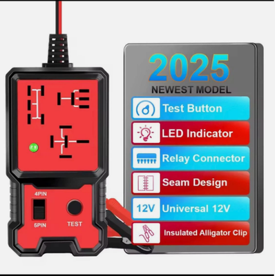#ad Car Relay Tester Voltage Tester Universal 12V Car Battery Checker Automotive Ele $8.99