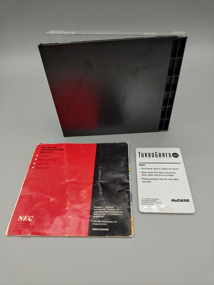  Final Lap Twin Turbo Grafx 16 Includes game, case and manual - Image 2 of 3