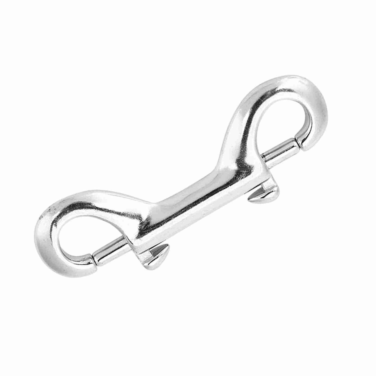 Stainless Steel Double Ended Snap Hook Durable For Diving 316