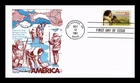 DR JIM STAMPS US COVER BERING LAND BRIDGE AIR MAIL FIRST DAY ISSUE GAMM CACHET